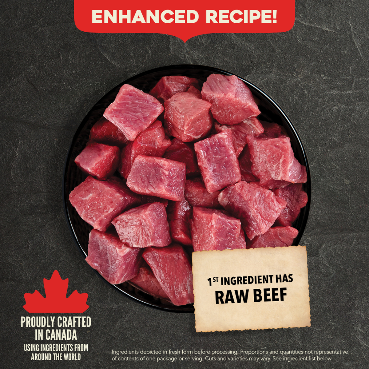 Acana quantity of meat discount